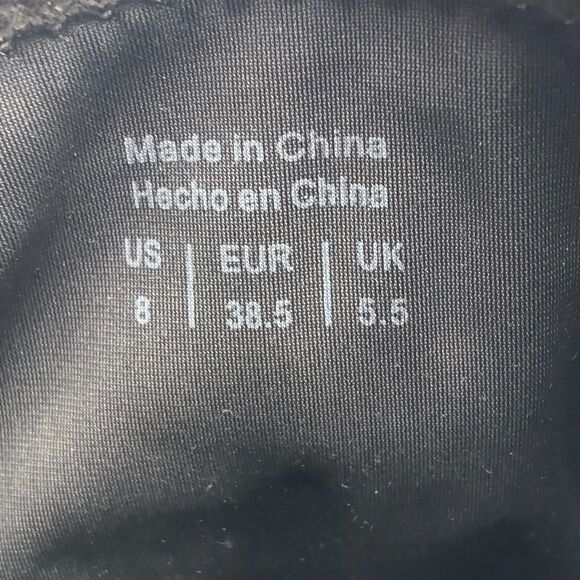 Aldo Ankle Booties‎ Women's Size 8 Green Suede Almond Toe Block Heel Side Zip - Picture 15 of 16